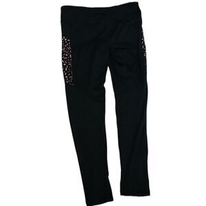 Live love Dream Black  Leggings Sz large